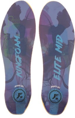 Footprint Kingfoam Elite Mid Sport Insoles - blue camo/lite blue - view large
