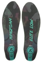 Footprint Kingfoam Elite Quantum Heel Lo Insoles - black camo/green