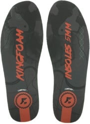 Footprint Kingfoam Flat 5mm Insoles - black camo/red