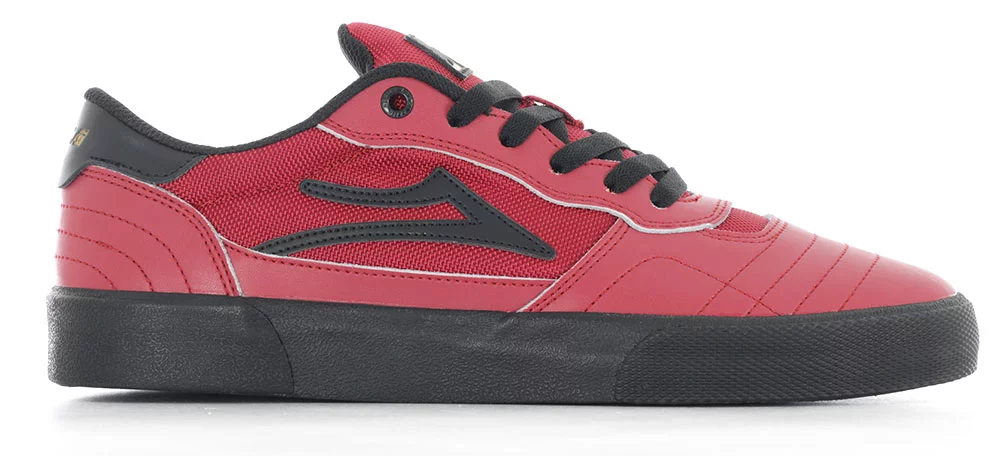 Lakai Cambridge Skate Shoes - (jumpei tsutsumi) red leather | Tactics