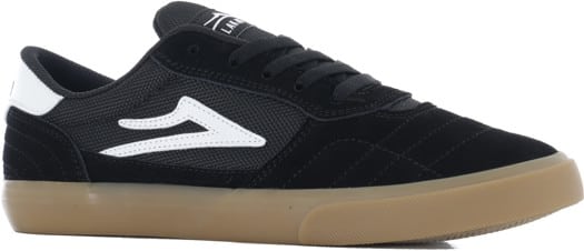 Lakai Kids Cambridge Skate Shoes - black/gum suede - view large