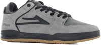 Lakai Telford Low Skate Shoes - (roman hager) grey/black