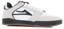 Lakai Telford Low Skate Shoes - white suede/black cordura