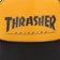 Thrasher Thrasher x Spitfire Trucker Hat - black/gold/black - front