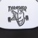 Thrasher Spitfire Thrash & Burn Trucker Hat - black/white - front detail