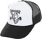 Thrasher Spitfire Thrash & Burn Trucker Hat - black/white