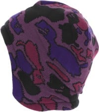 Smooth18 Ear Flap Beanie - tortoise camo pink