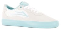 Lakai Essex Skate Shoes - white suede/aqua