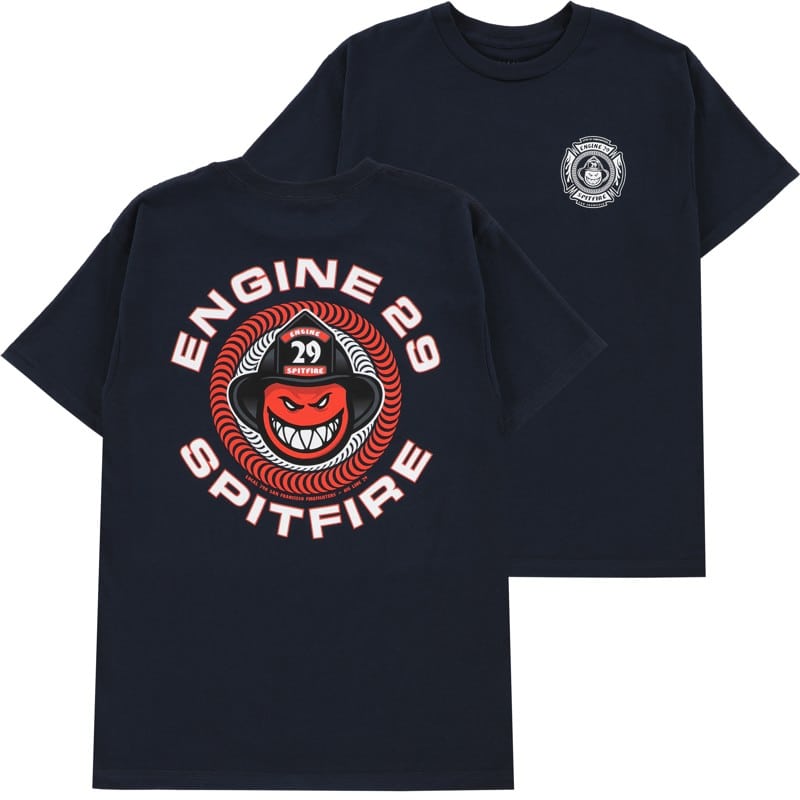 Spitfire Spitfire X Engine 29 T-Shirt - navy | Tactics