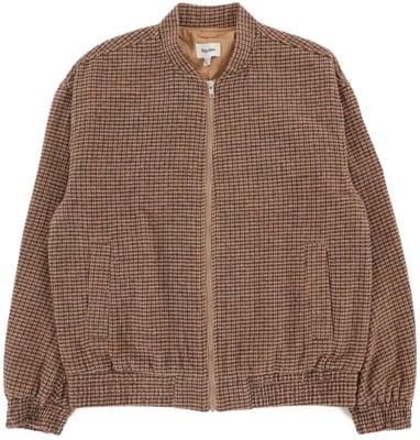 Rhythm Women's Check Oversized Bomber Jacket - brown - view large