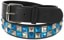 Loosey Stud Finder Belt - blue checkered