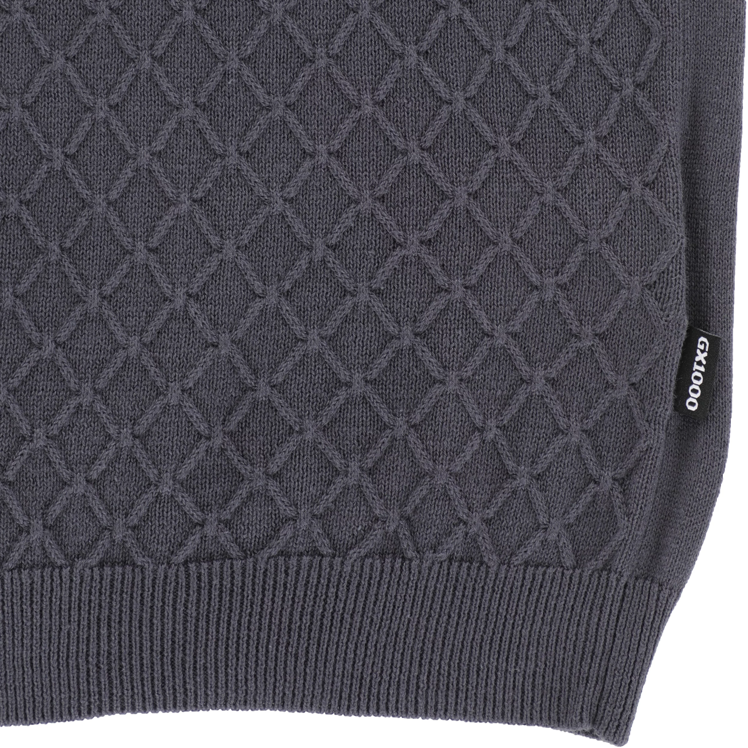 GX1000 Knit Long Sleeve Polo Shirt - charcoal | Tactics