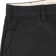 Obey Hardwork Carpenter Pants - black - front detail
