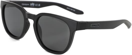 Dragon Bank LL H20 Polarized Sunglasses - matte black/smoke polarized lens - view large