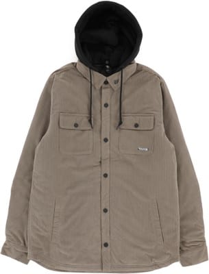 Volcom Kenson Insulated Flannel Jacket - military - view large