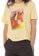 Tactics Women's Horses Horses Boxy T-Shirt - pale yellow