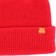 Cobra Dogs Cobra Cuff Beanie - red - front detail