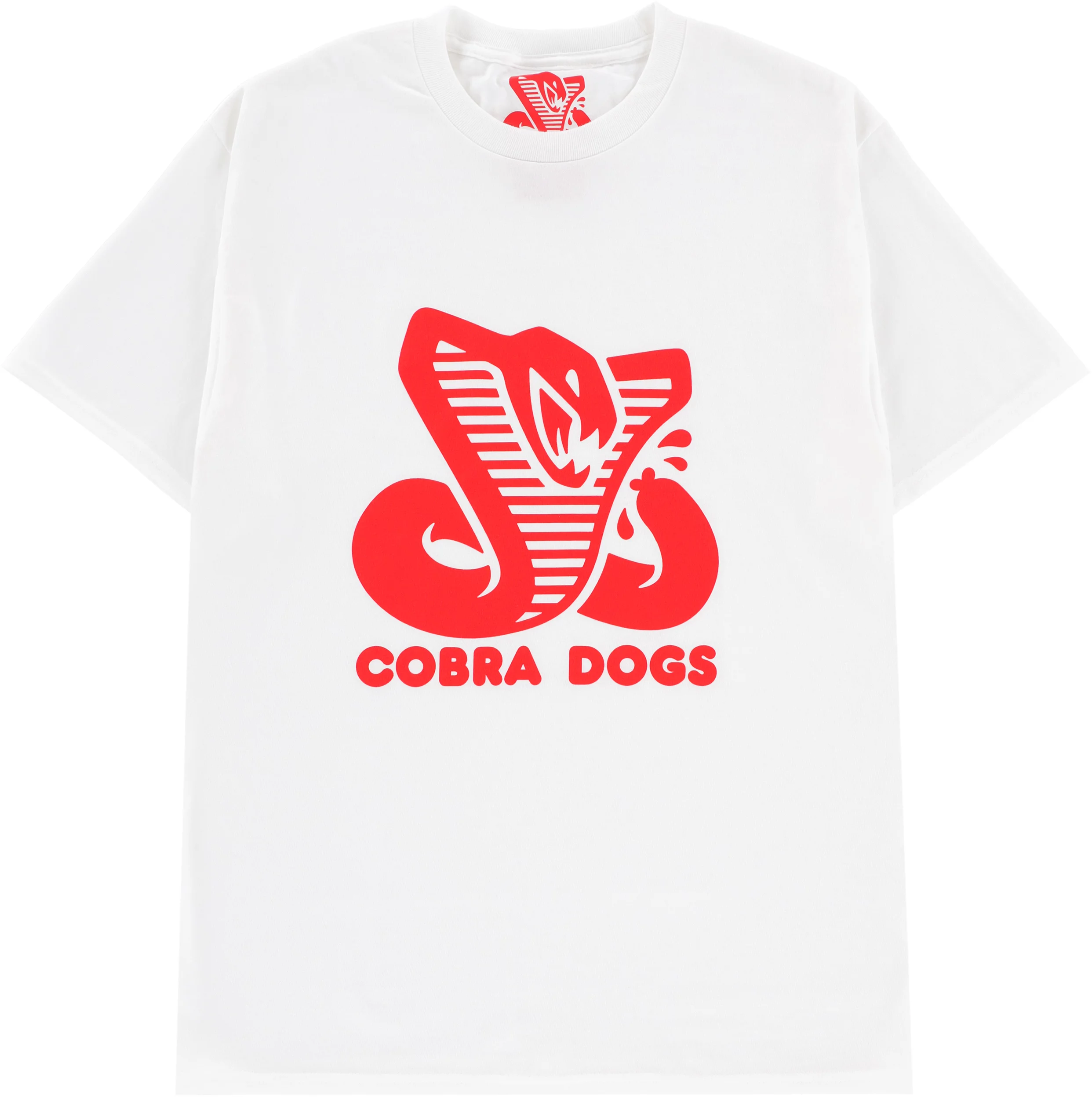 COBRA Tシャツ未着用 パンク(ヨースコー SA DOG FIGHT) Cobra Dogs Cobra Logo T-Shirt - white | Tactics