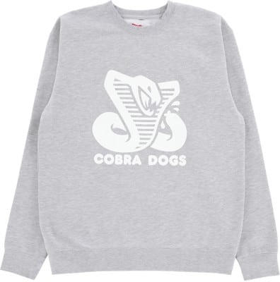 Cobra Dogs OG Logo Crew Sweatshirt - heather grey - view large