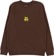 Cobra Dogs OG Embroidered Crew Sweatshirt - brown