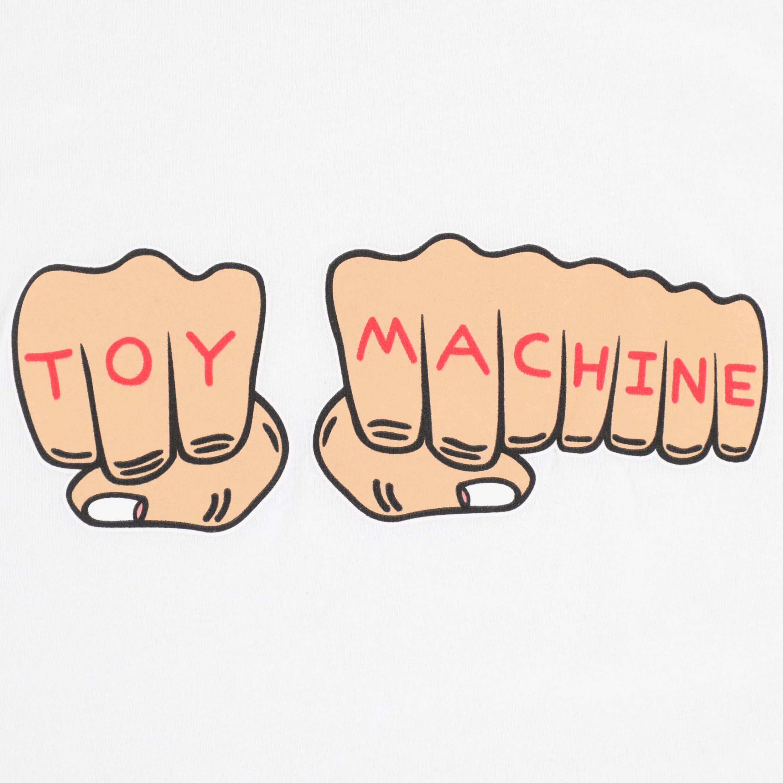 Toy Machine Fist T-Shirt - white | Tactics