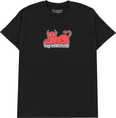 Toy Machine Devil Cat T-Shirt - black - view large