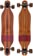 Arbor Axis Flagship 37" Complete Longboard - palisander red / black trucks / trans amber wheels