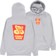 Cobra Dogs Condiment Label Hoodie - heather grey