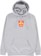 Cobra Dogs Condiment Label Hoodie - heather grey - front