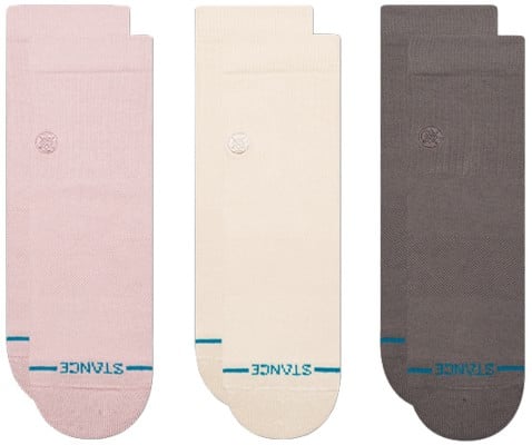 Stance Women's Icon Quarter 3-Pack Socks - lilac - view large