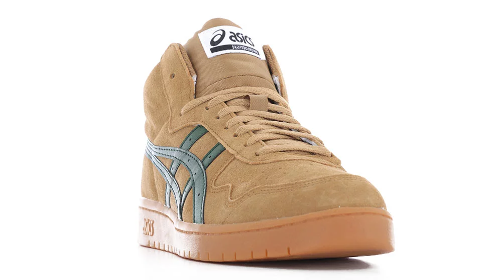 ASICS Skateboarding Japan Pro Mid Top Skate Shoes - walnut/forest