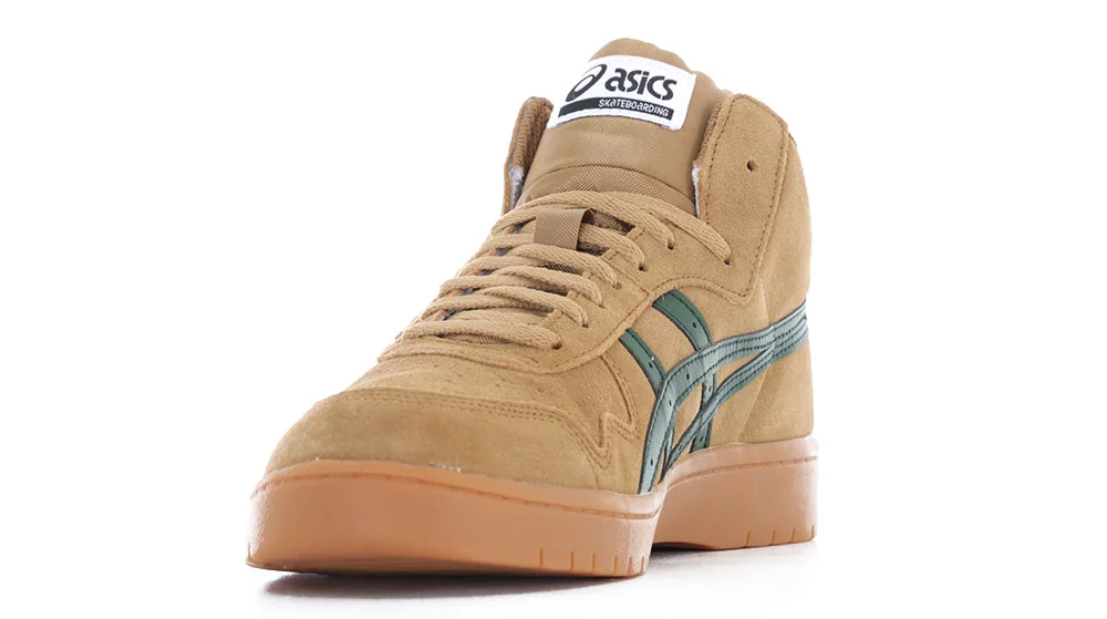 ASICS Skateboarding Japan Pro Mid Top Skate Shoes - walnut/forest