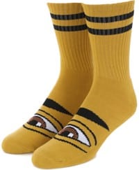 Toy Machine Sect Eye Sock - mustard