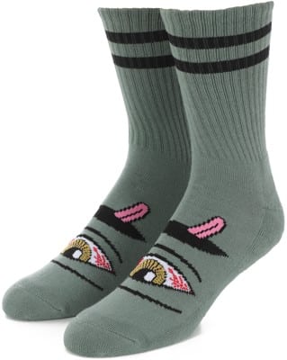Toy Machine Bloodshot Eye Sock - forest - view large