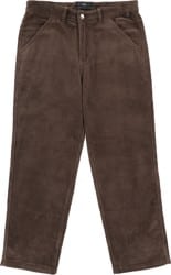 Former Distend Cord Pants - chocolate