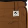 Nomadik Thick Pants - brown - reverse detail