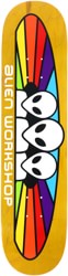 Alien Workshop Spectrum 7.75 Skateboard Deck - yellow