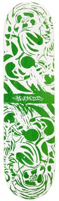 Genesis Cave Art 8.25 Skateboard Deck - green - view large