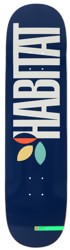 Habitat Apex Twin 8.25 Skateboard Deck - blue