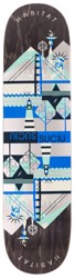 Habitat Suciu Continental Twin 8.375 Skateboard Deck - black