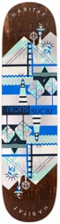 Habitat Suciu Continental Twin 8.375 Skateboard Deck - brown
