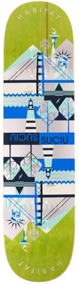 Habitat Suciu Continental Twin 8.375 Skateboard Deck - green - view large