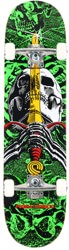 Powell Peralta Skull & Sword Birch 8.0 Complete Skateboard - green
