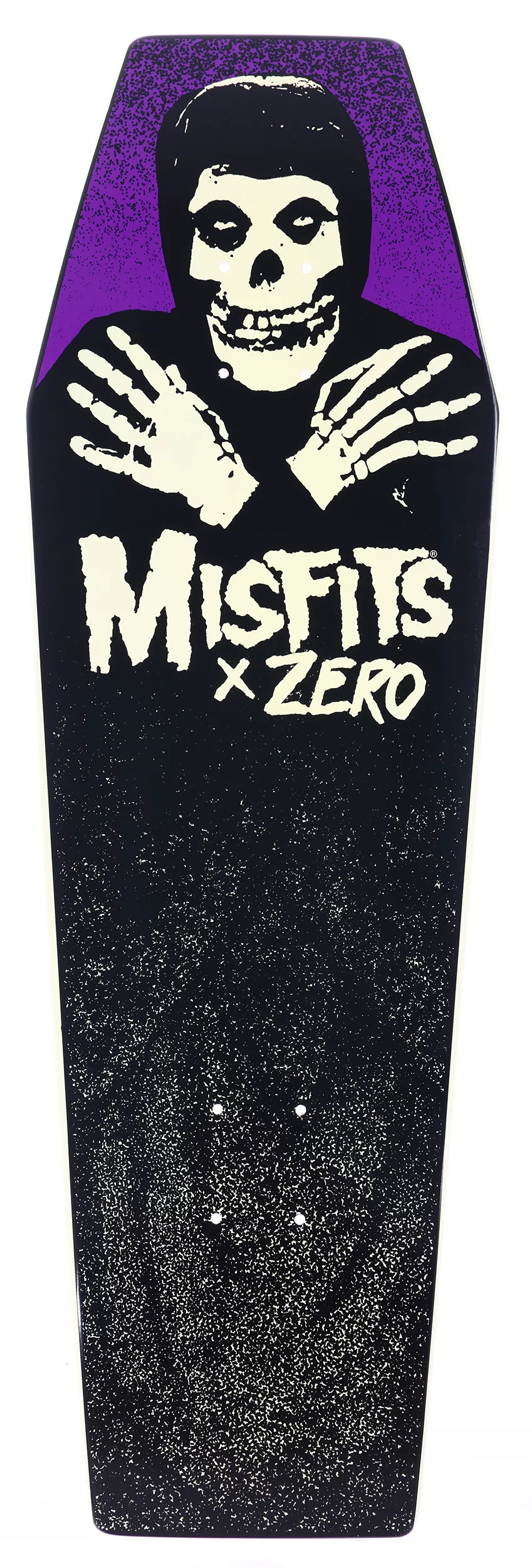 Zero Misfits Coffin Glow In The Dark 9.5 Skateboard Deck | Tactics