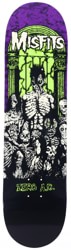 Zero Misfits Earth AD Glow In The Dark 8.25 Skateboard Deck