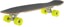 Arbor Pocket Rocket Venice 27" Complete Cruiser Skateboard - meridian / silver trucks / yellow wheels - angle