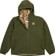 Airblaster Double Puff Reversible Jacket - tan big terry - front