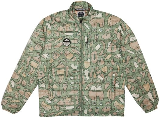 Airblaster Micro Puff Jacket - bc green critterflage - view large