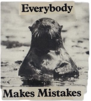 Baker Whizz Kid Sticker - mistakes - view large