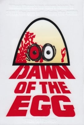 Heroin Dawn Of The Egg Sticker - dawn of the egg - view large